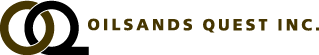 (OILSANDS QUEST INC. LOGO)