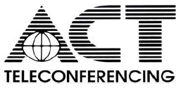 (ACT TELECONFERENCING LOGO)