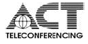 (ACT TELECONFERENCING LOGO)