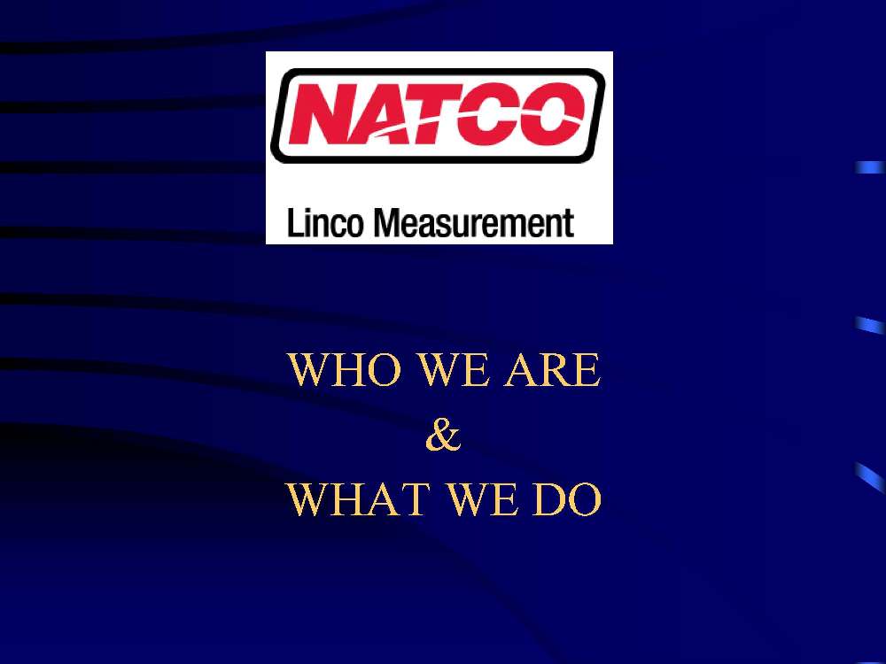 Linco Measurement Overview 2009