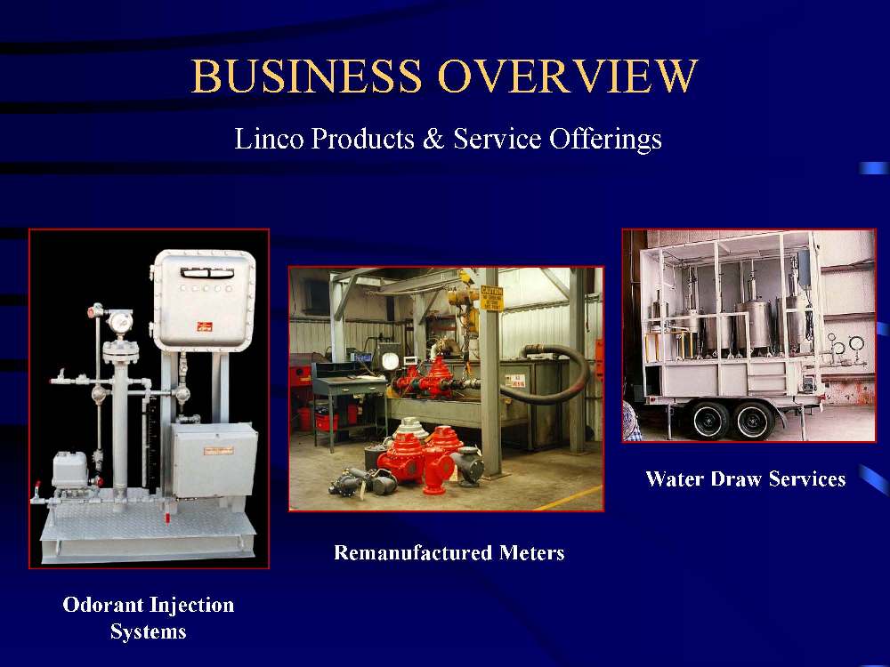 Linco Measurement Overview 2009