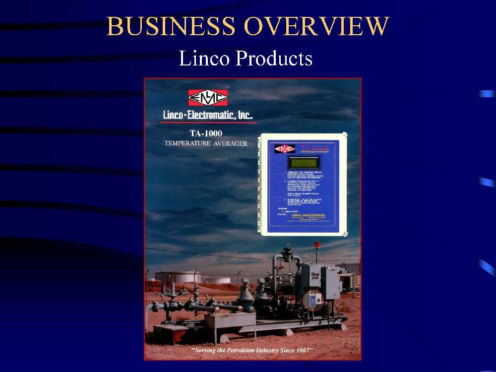 Linco Measurement Overview 2009