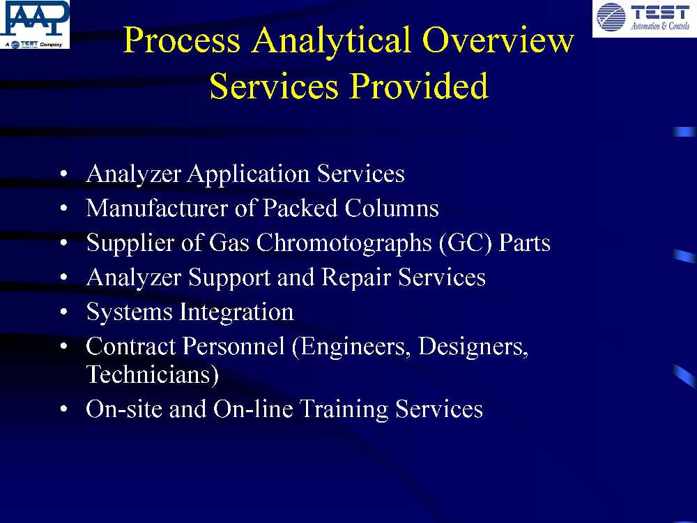 Presentation - PAAI Overview 2009