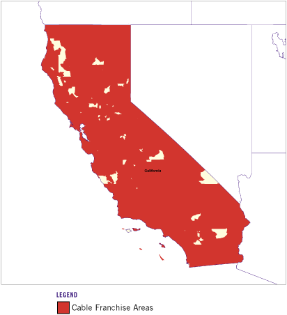 MAP OF CALIFORNIA