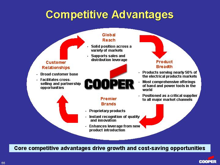 (COMPETITIVE ADVANTAGES)