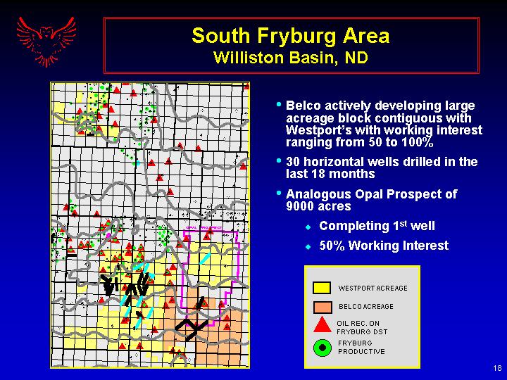 (SOUTH FRYBURG AREA WILLISTON BASIN, ND)