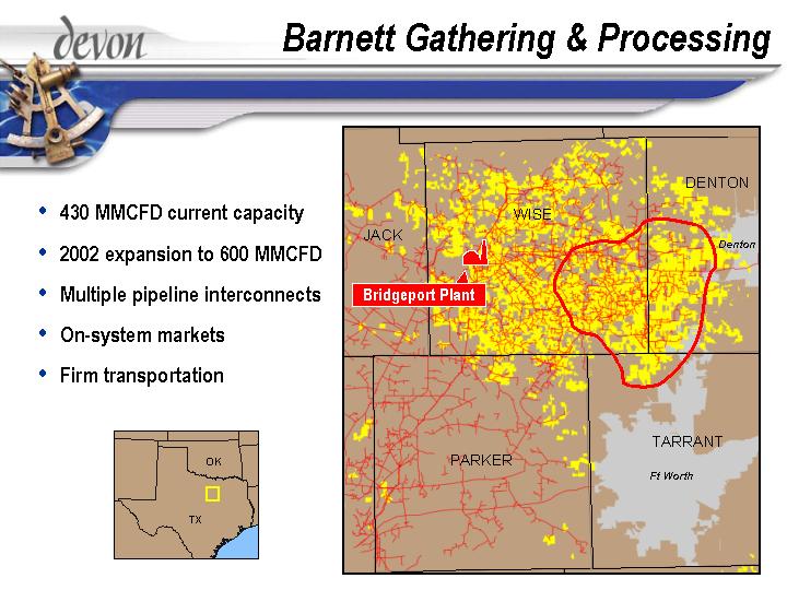 (BARNETT GATHERING & PROCESSING)