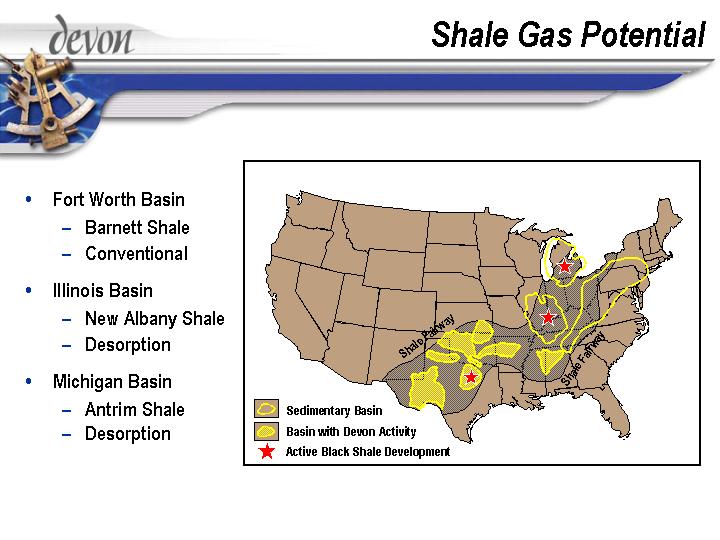 (SHALE GAS POTENTIAL)