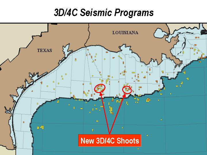 (3D/4C SEISMIC PROGRAMS)