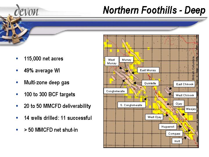 (NORTHERN FOOTHILLS – DEEP)