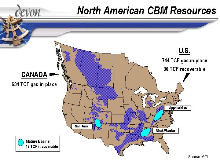 (NORTH AMERICAN CBM RESOURCES)