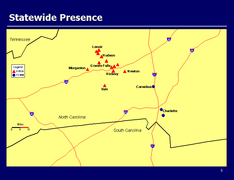 (STATEWIDE PRESENCE)