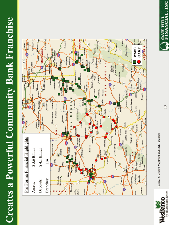 (BANK FRANCHISE MAP)