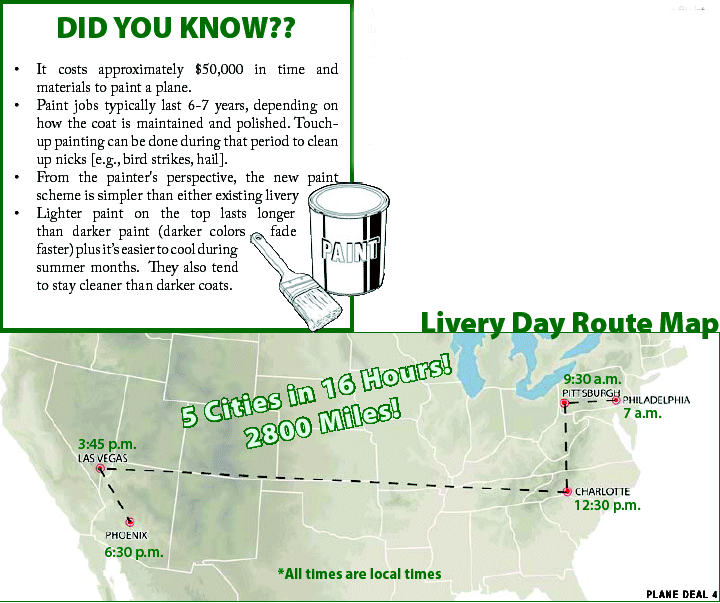 (LIVERY DAY ROUTE MAP)