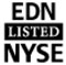 (edn listed nyse logo)