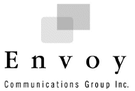 (ENVOY COMMUNICATIONS GROUP INC. LOGO)