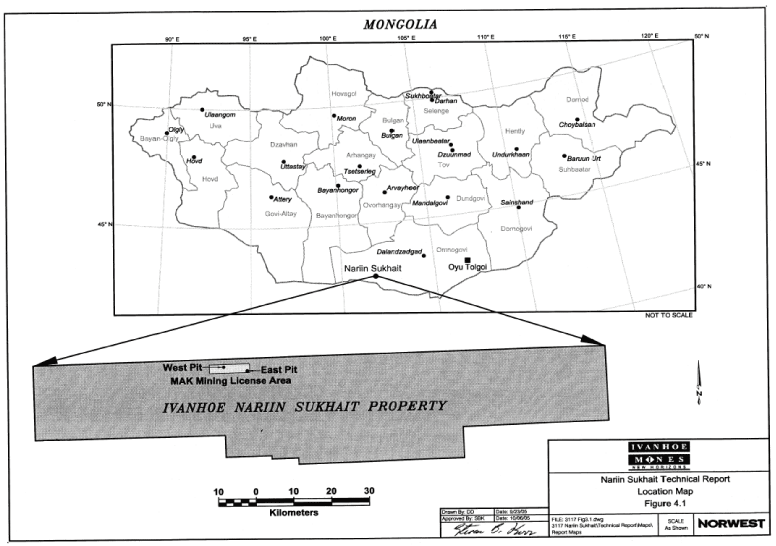 (MONGOLIA LOCATION MAP)