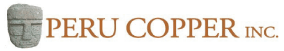 (PERU COPPER INC. LOGO)