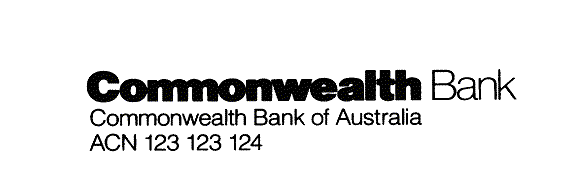 (COMMONWEALTH BANK LOGO)