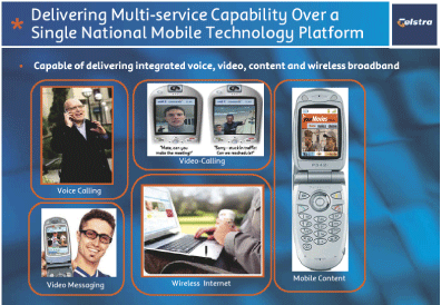 (DELIVERING MULTI-SERVICE CAPABILITY OVER A SINGLE NATIONAL MOBILE TECHNOLOGY PLATFORM)