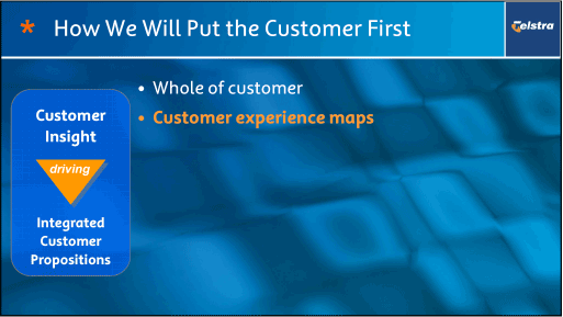 (HOW WE WILL PUT THE CUSTOMER FIRST)