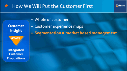 (HOW WE WILL PUT THE CUSTOMER FIRST)