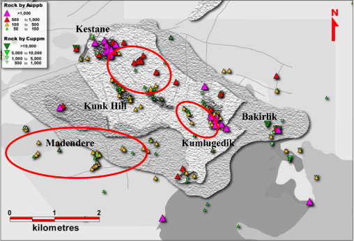 (ROCK GEOCHEMISTRY MAP)