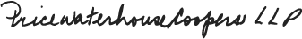 (PRICEWATERHOUSECOOPERS SIGNATURE)