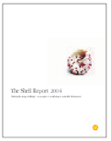 (THE SHELL REPORT 2004 COVER)