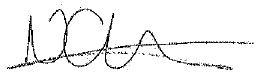 SIGNATURE