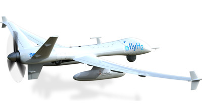 UA Alpha drone, FlyH2 Aerospace'??s flagship remotely piloted aircraft. (CNW Group|Ballard Power Systems Inc.)