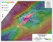 Figure 1: Arrow Deposit Drill Hole Locations (CNW Group|NexGen Energy Ltd.)