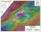 Figure 1: Arrow Deposit Drill Hole Locations (CNW Group|NexGen Energy Ltd.)