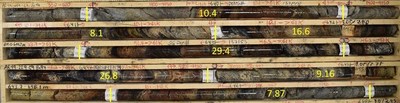 Figure 1: AR-19-229c4 - High Grade A2 Intersection in Competent Host Rock (CNW Group|NexGen Energy Ltd.)