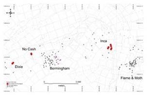 "Figure 1 ??? Drill Hole Locations (CNW Group|Alexco Resource Corp.)"