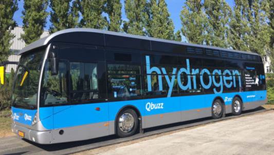 Ballard-powered Van Hool bus operated by Qbuzz (CNW Group|Ballard Power Systems Inc.)