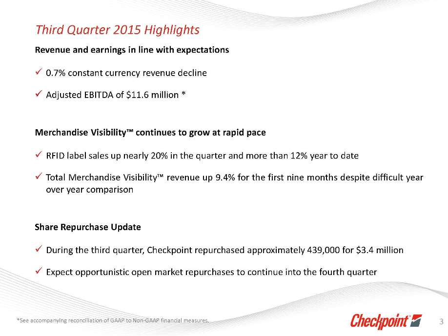 Slide 3 2Q 2015