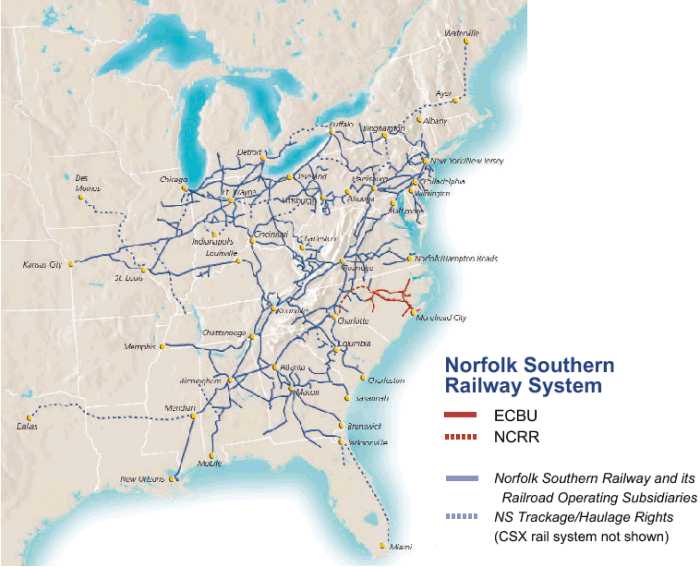 ECBU Map