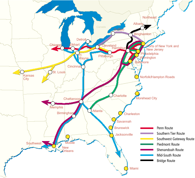 Intermodal Map