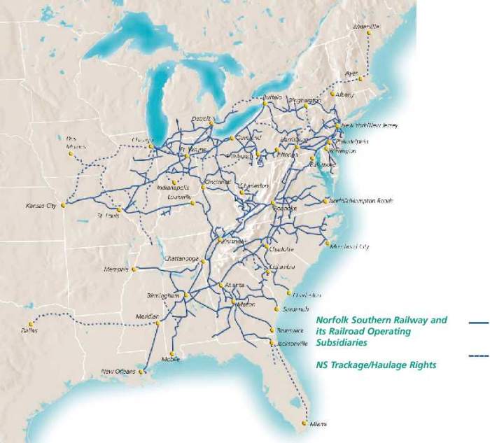 NS System Map