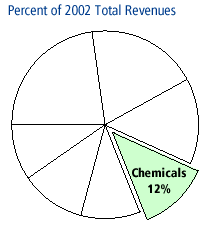 Percent of 2002 Total Revenues