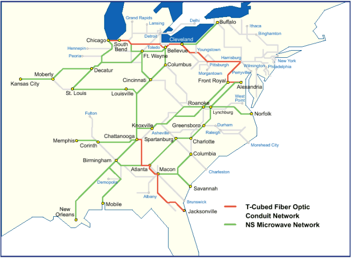 T-Cubed Map