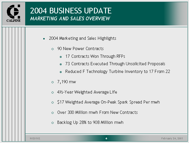 (2004 BUSINESS UPDATE IMAGE)