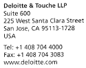 (DELOITTE & TOUCHE LETTERHEAD)