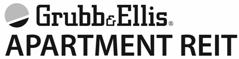 (Gurbb Ellis Apartment REIT Logo)