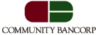 (COMMUNITY BANCORP LOGO)