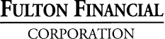 (FULTON FINANCIAL LOGO)