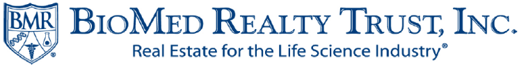 (BIOMED REALTY TRUST, INC. LOGO)