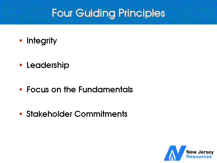 (FOUR GUIDING PRINCIPALS)