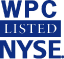 (WPC LISTED NYSE LOGO)